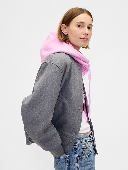 capuche à cordon cashsoft