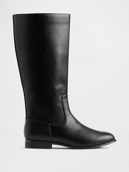 bottes déquitation en cuir végétalien