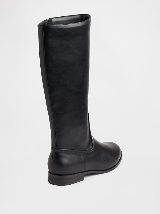 bottes déquitation en cuir végétalien