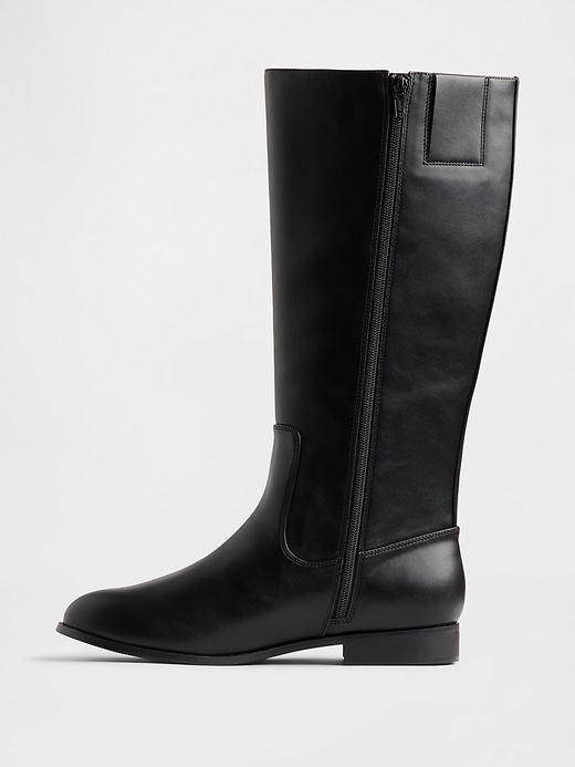 bottes déquitation en cuir végétalien