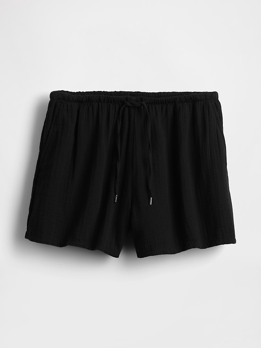 short facile en gaze de coton