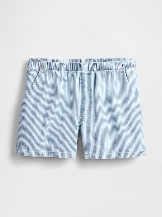 boxers en denim taille mi-haute facile