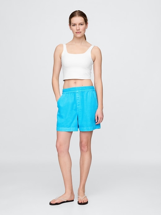 short en denim ultra-doux facile à porter