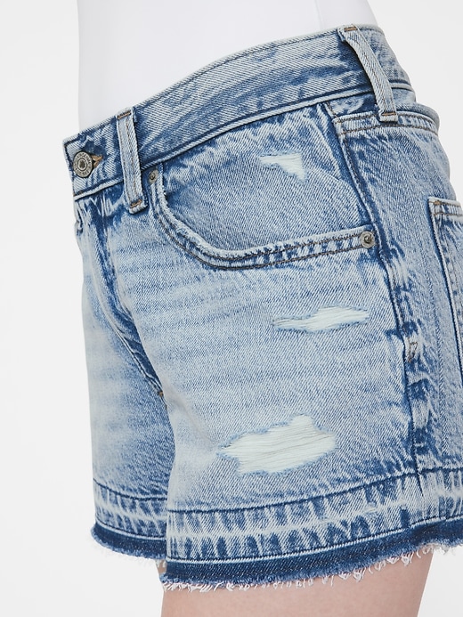short en jean gapstudio taille basse stride