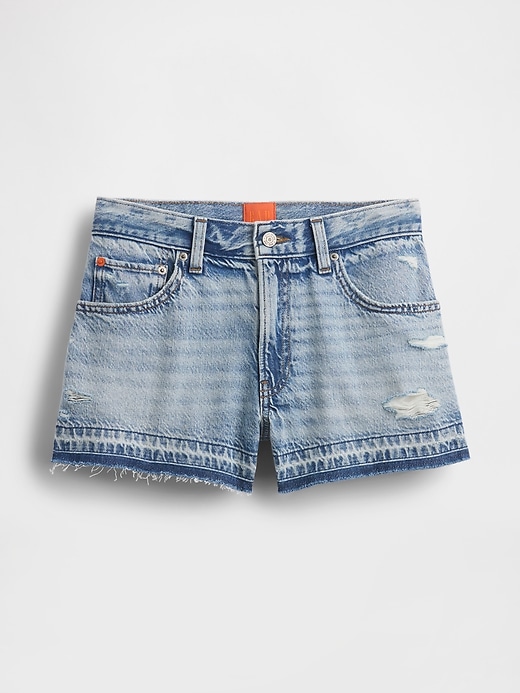 short en jean gapstudio taille basse stride