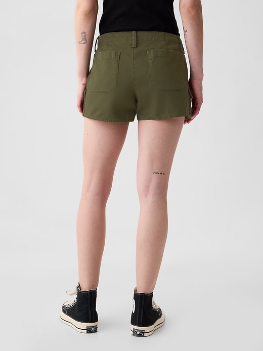 short cargo taille basse y2k 3