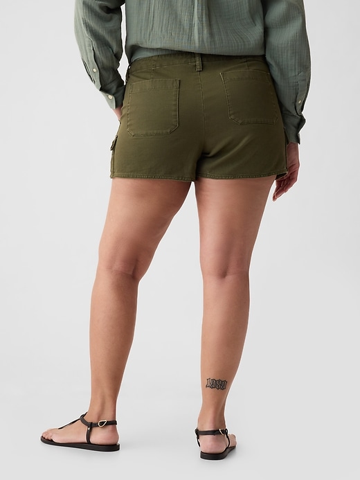 short cargo taille basse y2k 3