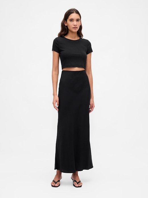jupe nuisette maxi