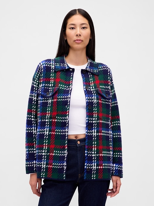 veste-chemise oversize cashsoft
