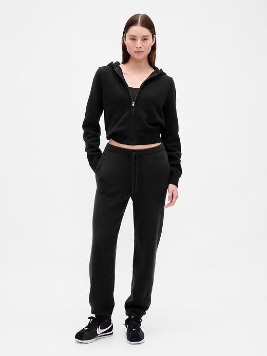 sweat à capuche zippé cashsoft