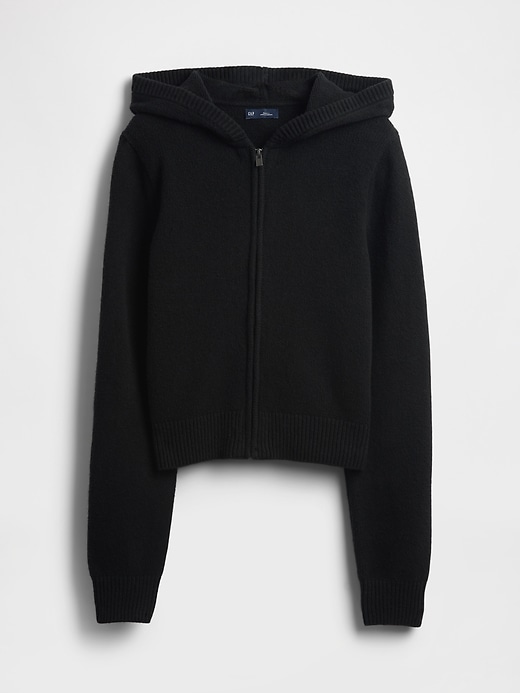 sweat à capuche zippé cashsoft