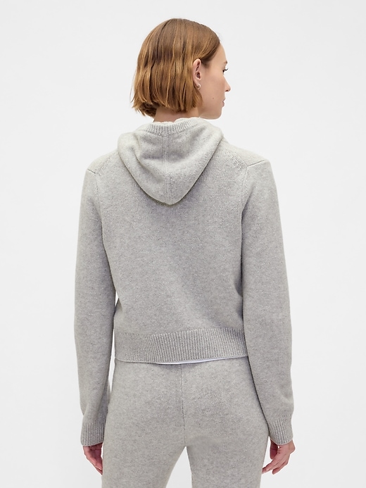 sweat à capuche zippé cashsoft