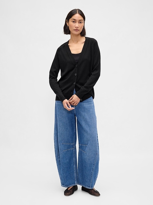 gilet boyfriend 100 laine mérinos