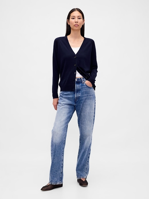 gilet boyfriend 100 laine mérinos