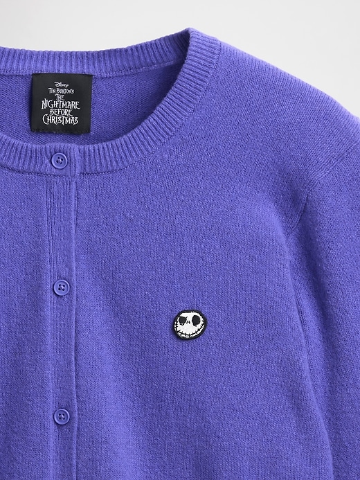 gilet cashsoft à tête de mort gap × disney lÉtrange noël de monsieur jack de tim burton