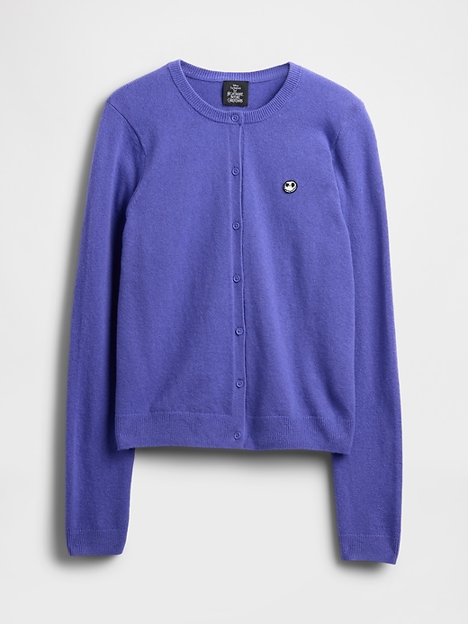 gilet cashsoft à tête de mort gap × disney lÉtrange noël de monsieur jack de tim burton
