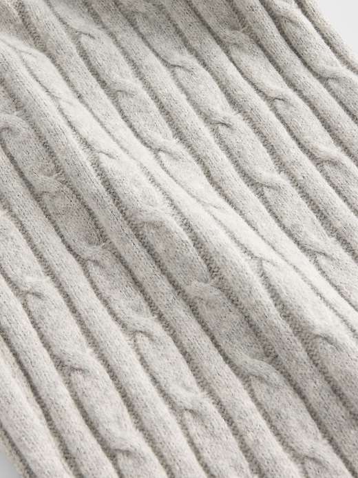 pantalon en maille torsadée cashsoft