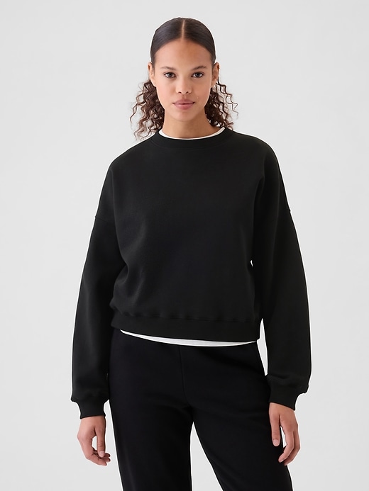 sweat-shirt vintagesoft wedge à col rond