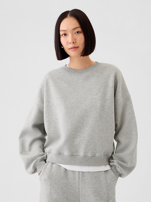 sweat-shirt vintagesoft wedge à col rond