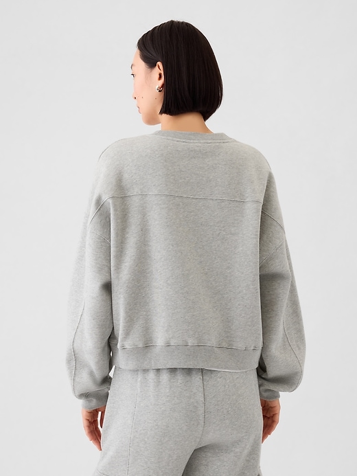 sweat-shirt vintagesoft wedge à col rond
