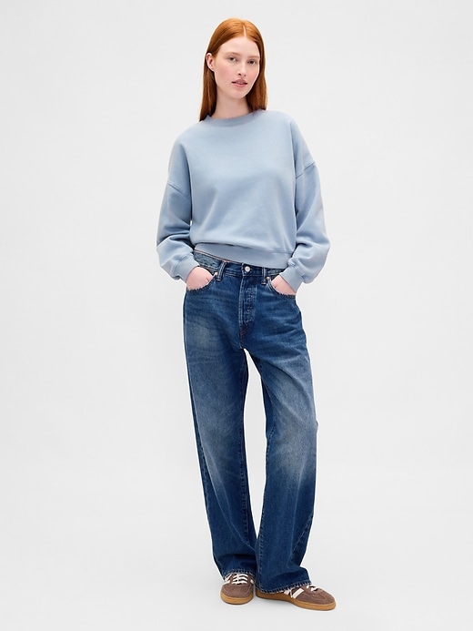 sweat-shirt vintagesoft wedge à col rond
