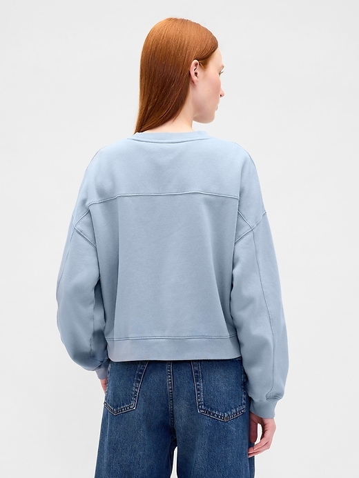 sweat-shirt vintagesoft wedge à col rond