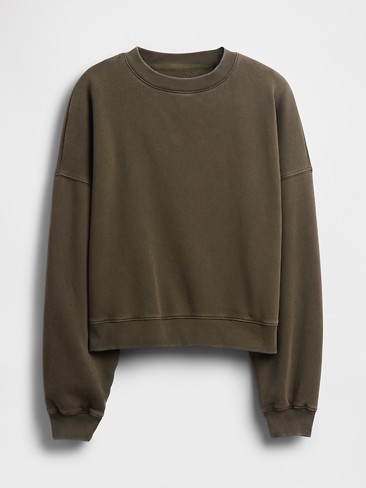 sweat-shirt vintagesoft wedge à col rond