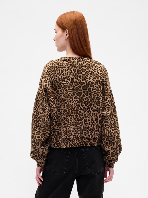 sweat-shirt vintagesoft wedge à col rond