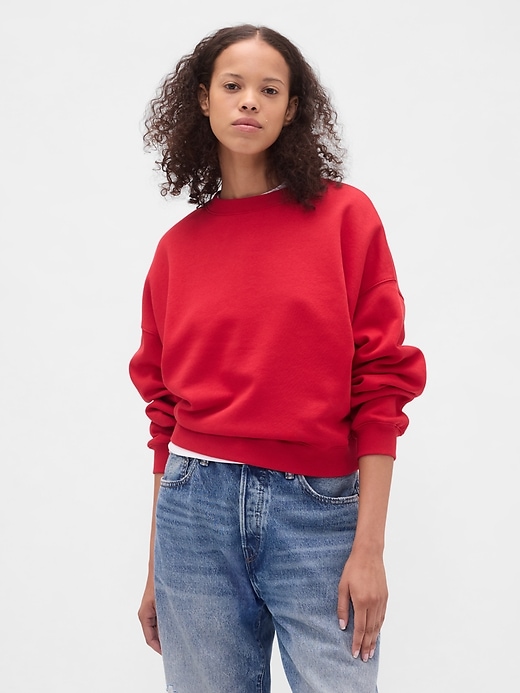 sweat-shirt vintagesoft wedge à col rond