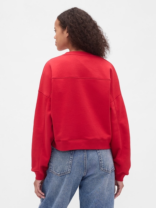 sweat-shirt vintagesoft wedge à col rond