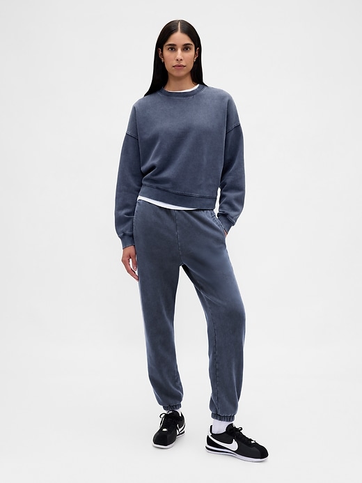 sweat-shirt vintagesoft wedge à col rond