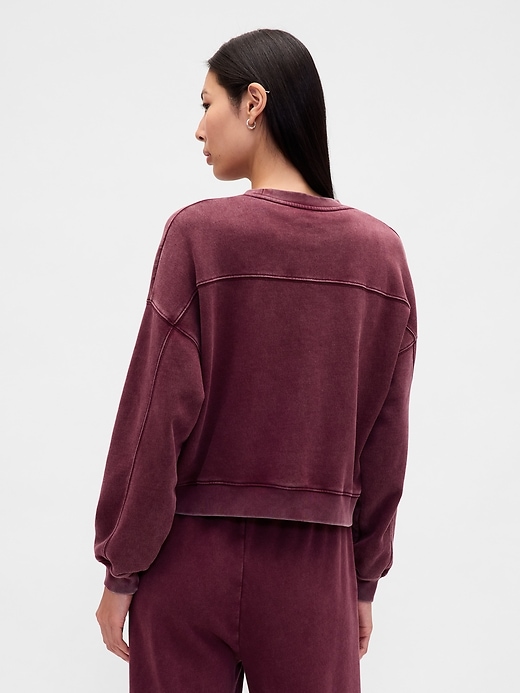 sweat-shirt vintagesoft wedge à col rond