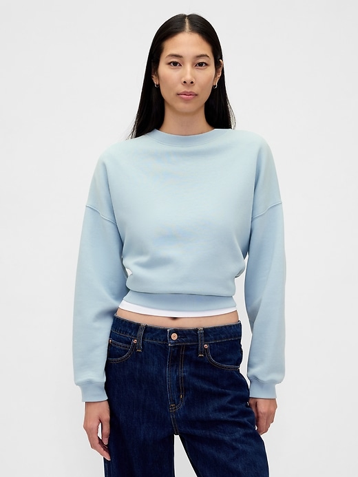 sweat-shirt vintagesoft wedge à col rond