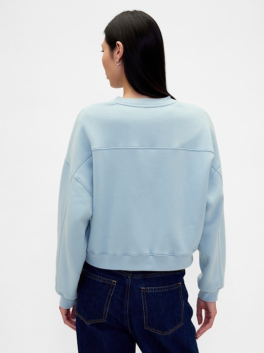 sweat-shirt vintagesoft wedge à col rond