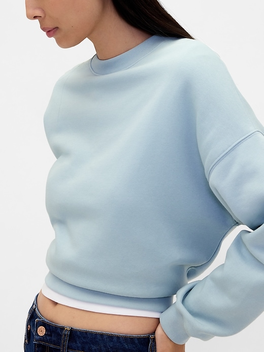 sweat-shirt vintagesoft wedge à col rond