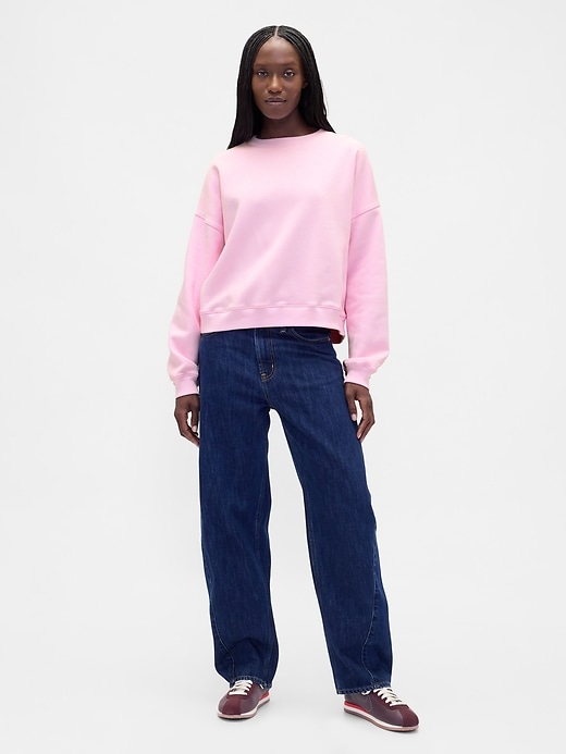 sweat-shirt vintagesoft wedge à col rond