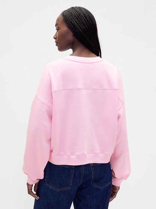 sweat-shirt vintagesoft wedge à col rond