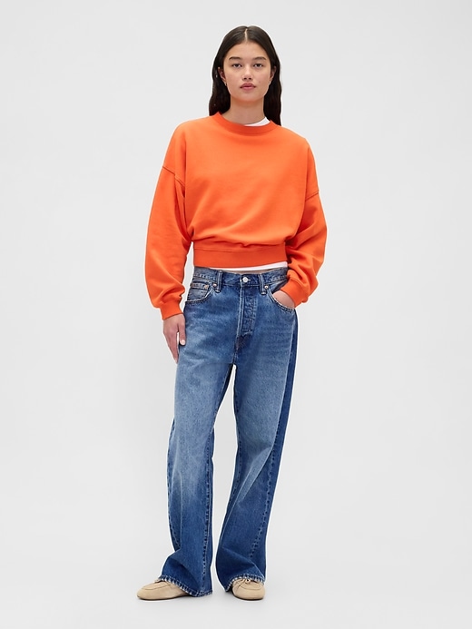 sweat-shirt vintagesoft wedge à col rond