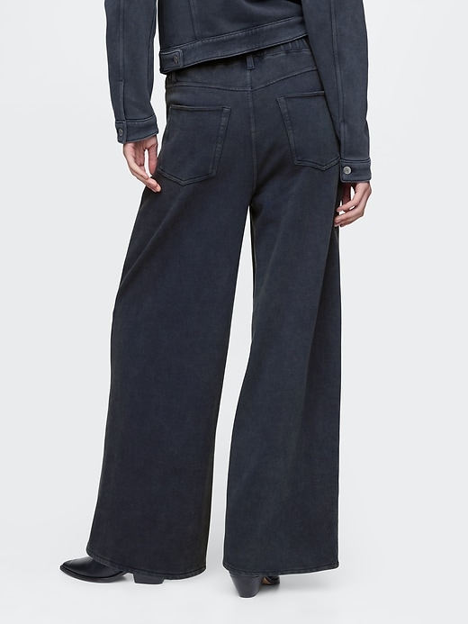 pantalon de survêtement ample et confortable en jean épais