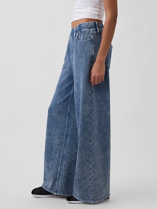 pantalon de survêtement ample et confortable en jean épais