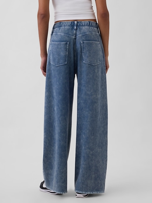 pantalon de survêtement ample et confortable en jean épais