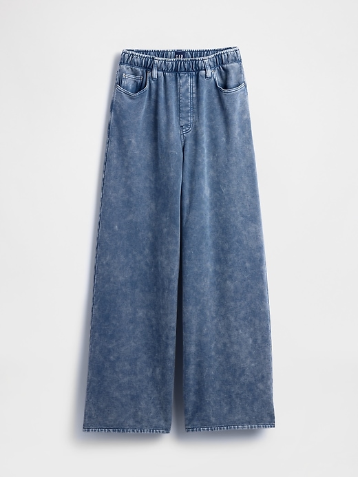 pantalon de survêtement ample et confortable en jean épais