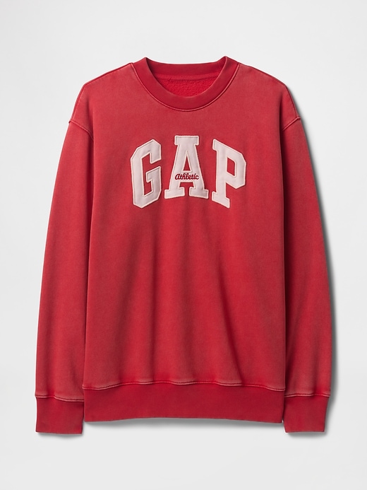 sweat-shirt tunique vintagesoft à logo gap
