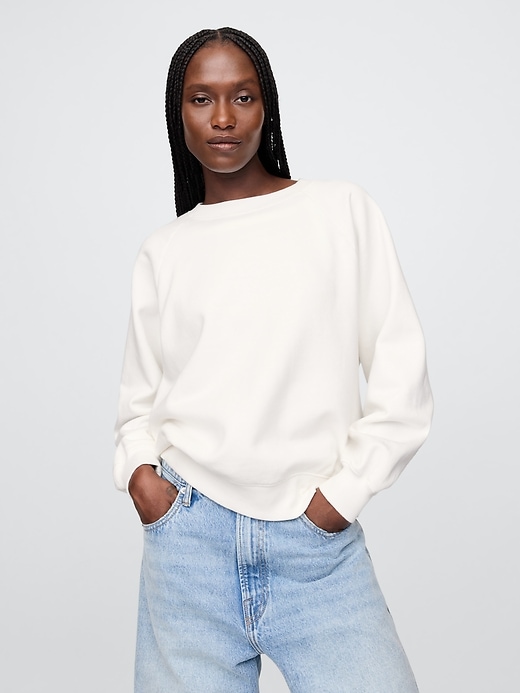 sweat-shirt raglan vintagesoft