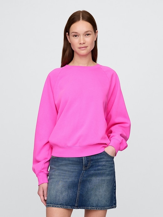 sweat-shirt raglan vintagesoft