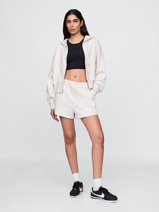 short de survêtement en molleton français de 76 cm