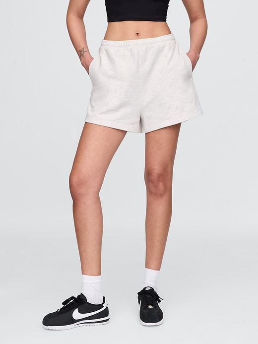 short de survêtement en molleton français de 76 cm