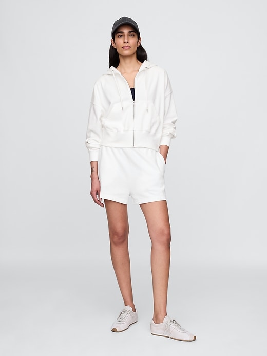 short de survêtement en molleton français de 76 cm