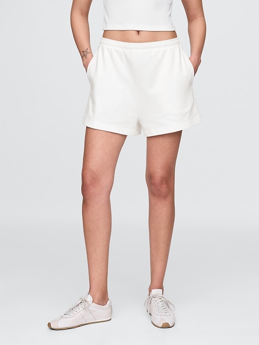 short de survêtement en molleton français de 76 cm