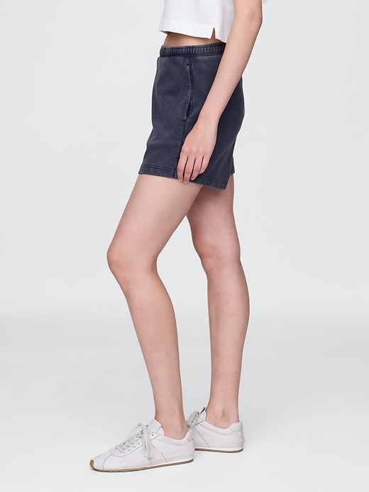 short de survêtement en molleton français de 76 cm